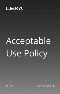 Acceptable Use Policy