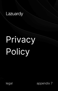 Lazuardy Privacy Policy