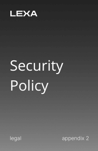 Security Policy