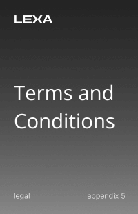 Terms and Conditions